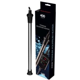 Aquatop Titanium Aquarium Heater with Controller - 400 watt (125 gal)