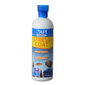 API Stress Coat Marine Fish & Tap Water Conditioner - 16 oz (Treats 948 Gallons)