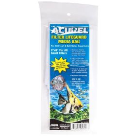 Acurel Filter Lifeguard Media Bag with Drawstring - 8" Long x 3" Wide