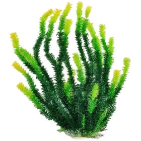 Aquatop Green Aquarium Plant with Light Tips - 1 count (20"H)