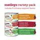 Purina Beneful Medleys Wet Dog Food Variety Pack Chicken Lamb Beef 3 oz Cans (30 Pack)