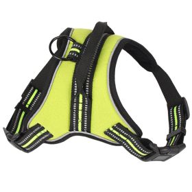 Pet Harness Medium To Large Dogs Dog (Option: Green-XL)